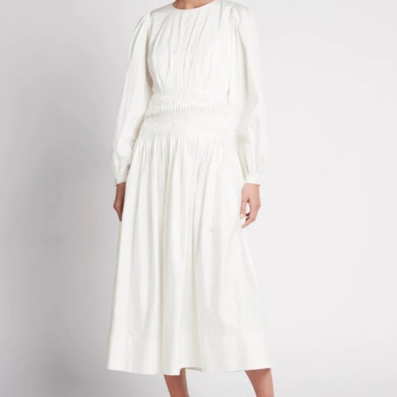 Aje Tidal Tucked Midi Dress - Picture 5 of 7